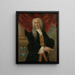 Abraham Patras 1735-1737 - Theodorus Justinus Rheen — ingelijst kunstwerk aan de muur