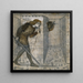 Thésée en het Minotaurus in het doolhof - Sir Edward Coley Burne-Jones — ingelijst kunstwerk aan de muur