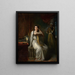 Desdémone The Song of the Willow - Théodore Chassériau | Painting — framed artwork on a wall