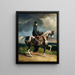 Cavalière - Théodore Géricault — ingelijst kunstwerk aan de muur