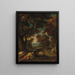De slaap van de boeren - Théodore Géricault — ingelijst kunstwerk aan de muur
