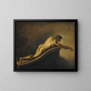 Thodore Gricault - Man Lying Down.webp