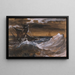 Zeilboot op een woeste zee - Théodore Géricault — ingelijst kunstwerk aan de muur