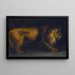 Studie van een leeuw - Théodore Géricault — ingelijst kunstwerk aan de muur