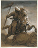 Cavalier turc au combat - Théodore Géricault — weergave van het kunstwerk
