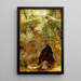 La grotte - Théodore Rousseau — ingelijst kunstwerk aan de muur