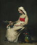 La Fleuriste - Théodule Ribot — artwork view