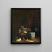 Rillettes with accompaniments - Théodule Ribot — framed artwork on a wall