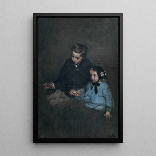 Thodule Ribot - Siblings holding hands.webp