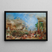 Het zakje van Corinthe - Thomas Allom — ingelijst kunstwerk aan de muur