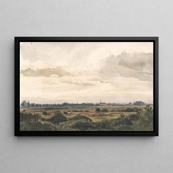 Thomas Baker - A View of Doncaster Racecourse Drawn From Nature Sept 2 1848.webp