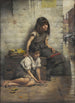 Orphelins - Thomas Benjamin Kennington — weergave van het kunstwerk