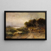 in de buurt van Great Barrington - Thomas Bigelow Craig — ingelijst kunstwerk aan de muur