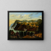 Vue de West Point - Thomas Chambers — ingelijst kunstwerk aan de muur
