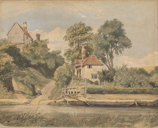 Landschap - Thomas Churchyard — weergave van het kunstwerk