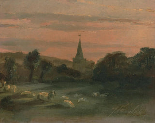 Kerk van Stoke Poges - Thomas Churchyard — weergave van het kunstwerk