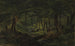 Ravin de fougères avec famille aborigène - Thomas Clark — weergave van het kunstwerk