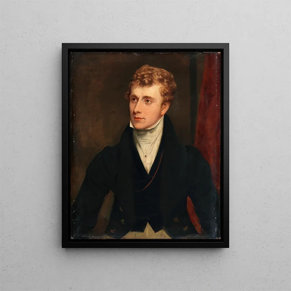 Thomas Clement Thompson - Portrait of Michael Banim 17961874 Author.webp