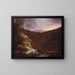 Van de top van de Kaaterskill-watervallen - Thomas Cole — ingelijst kunstwerk aan de muur