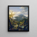 Indian Pass Painting - Thomas Cole — framed artwork on a wall
