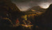 Landscape painting with characters, a scene from The Last of the Mohicans - Thomas Cole — artwork view