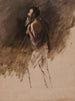 Study for the Standing Shepherd - Thomas Cole — artwork view