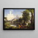 The Voyage of Life: Youth - Thomas Cole — framed artwork on a wall