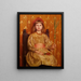 My crown and my scepter - Thomas Cooper Gotch — framed artwork on a wall