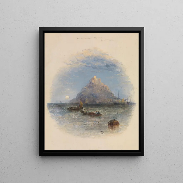 Thomas Creswick - St Michaels Mount Cornwall.webp