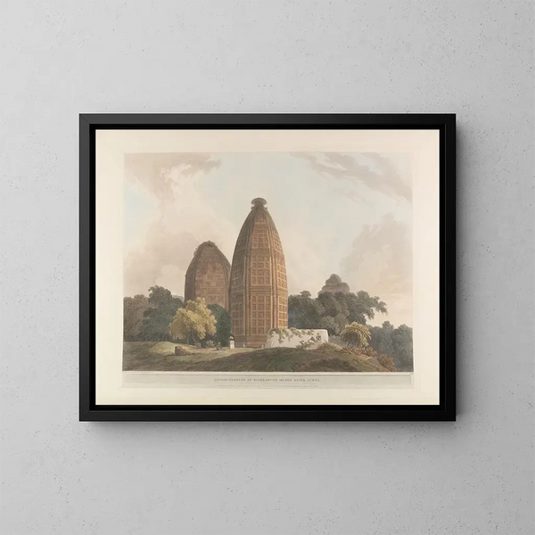 Oosterse scène Pl02 - Thomas Daniell — ingelijst kunstwerk aan de muur