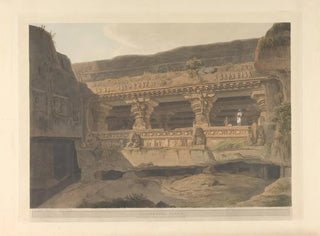 Oosterse scène Pl29 - Thomas Daniell — weergave van het kunstwerk