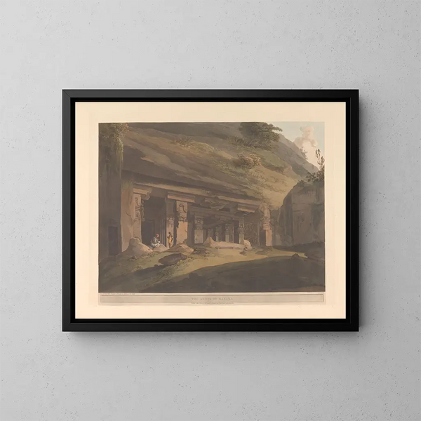 Oosterse scène Pl42 - Thomas Daniell — ingelijst kunstwerk aan de muur