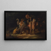 Jacht op tijgers in Oost-Indië - Thomas Daniell — ingelijst kunstwerk aan de muur