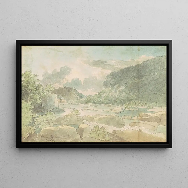 Thomas Doughty - Harpers Ferry from Below.webp