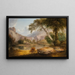 Witte Bergen New Hampshire - Thomas Doughty — ingelijst kunstwerk aan de muur