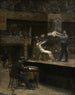Tussen de torens - Thomas Eakins — weergave van het kunstwerk