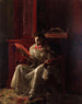 Catherine - Thomas Eakins — weergave van het kunstwerk