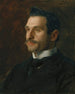 Portret van Francesco Romano - Thomas Eakins — weergave van het kunstwerk
