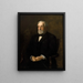Portret van John B. Gest - Thomas Eakins — ingelijst kunstwerk aan de muur