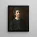 Portret van Mary Adeline Williams - Thomas Eakins — ingelijst kunstwerk aan de muur