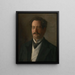 Portret van Samuel Myers - Thomas Eakins — ingelijst kunstwerk aan de muur