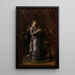 Studie voor Pathetisch gezang - Thomas Eakins — ingelijst kunstwerk aan de muur