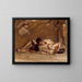 Luchters - Thomas Eakins — ingelijst kunstwerk aan de muur