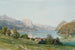 Le Grundlsee en Styrie - Thomas Ender — weergave van het kunstwerk