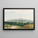 Château de Lomnitz et les Tatras en Hongrie - Thomas Ender — ingelijst kunstwerk aan de muur