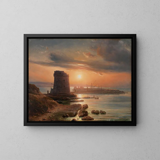 Thomas Fearnley - The Harbour in Agrigento.webp