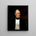 Portret van Sam Houston 1793-1863 - Thomas Flintoff — ingelijst kunstwerk aan de muur