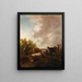 Landschap met vee - Thomas Gainsborough — ingelijst kunstwerk aan de muur