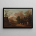 Landschap met een Melkster - Thomas Gainsborough — ingelijst kunstwerk aan de muur