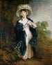 Mademoiselle Elizabeth Haverfield - Thomas Gainsborough — weergave van het kunstwerk
